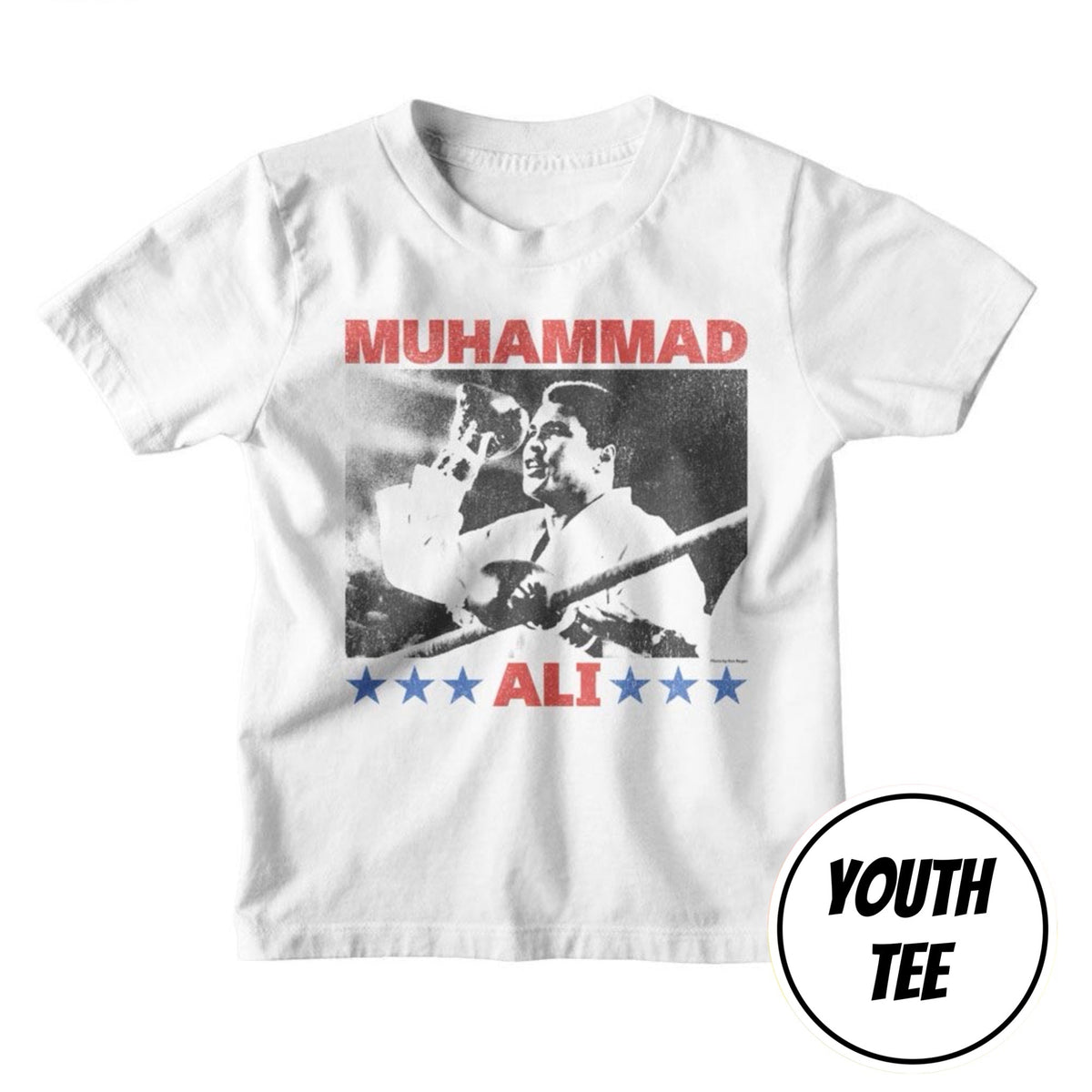 Youth Muhammad Ali Raising Fist T-Shirt product image 1