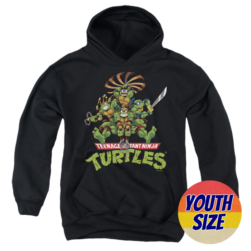 Youth Teenage Mutant Ninja Turtles Manga Pullover Hoodie product image 1