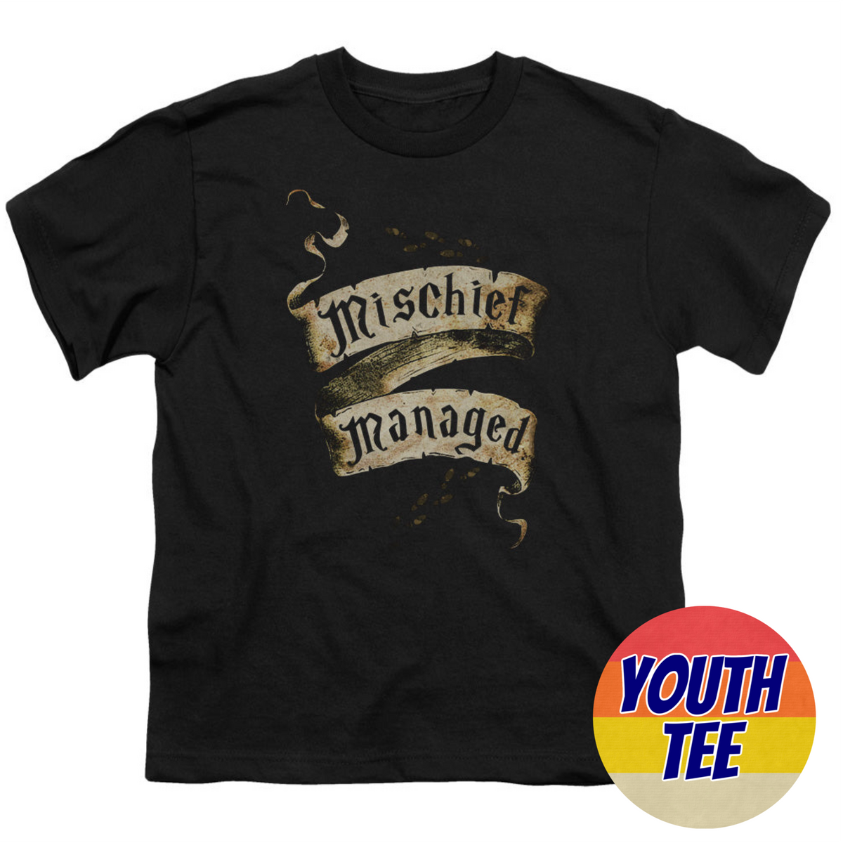 Youth Harry Potter Mischief Managed T-Shirt product image 1