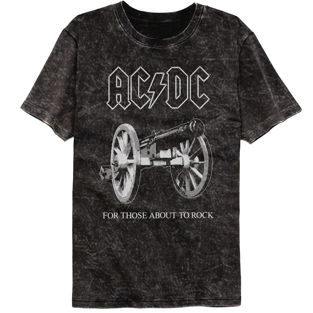 ACDC About To Rock Mineral Wash T-Shirt product image 1