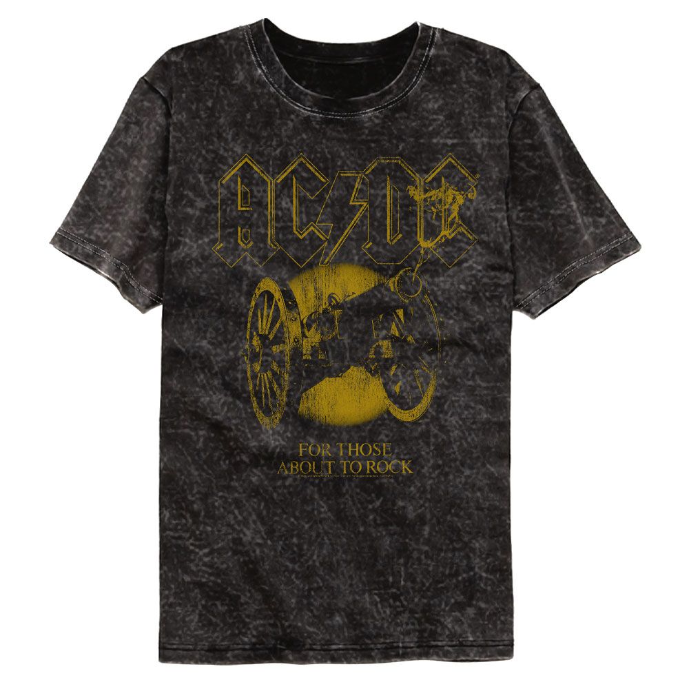 ACDC Monochrome FTATR Mineral Wash T-Shirt product image 1