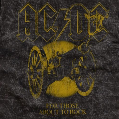 ACDC Monochrome FTATR Mineral Wash T-Shirt product image 2
