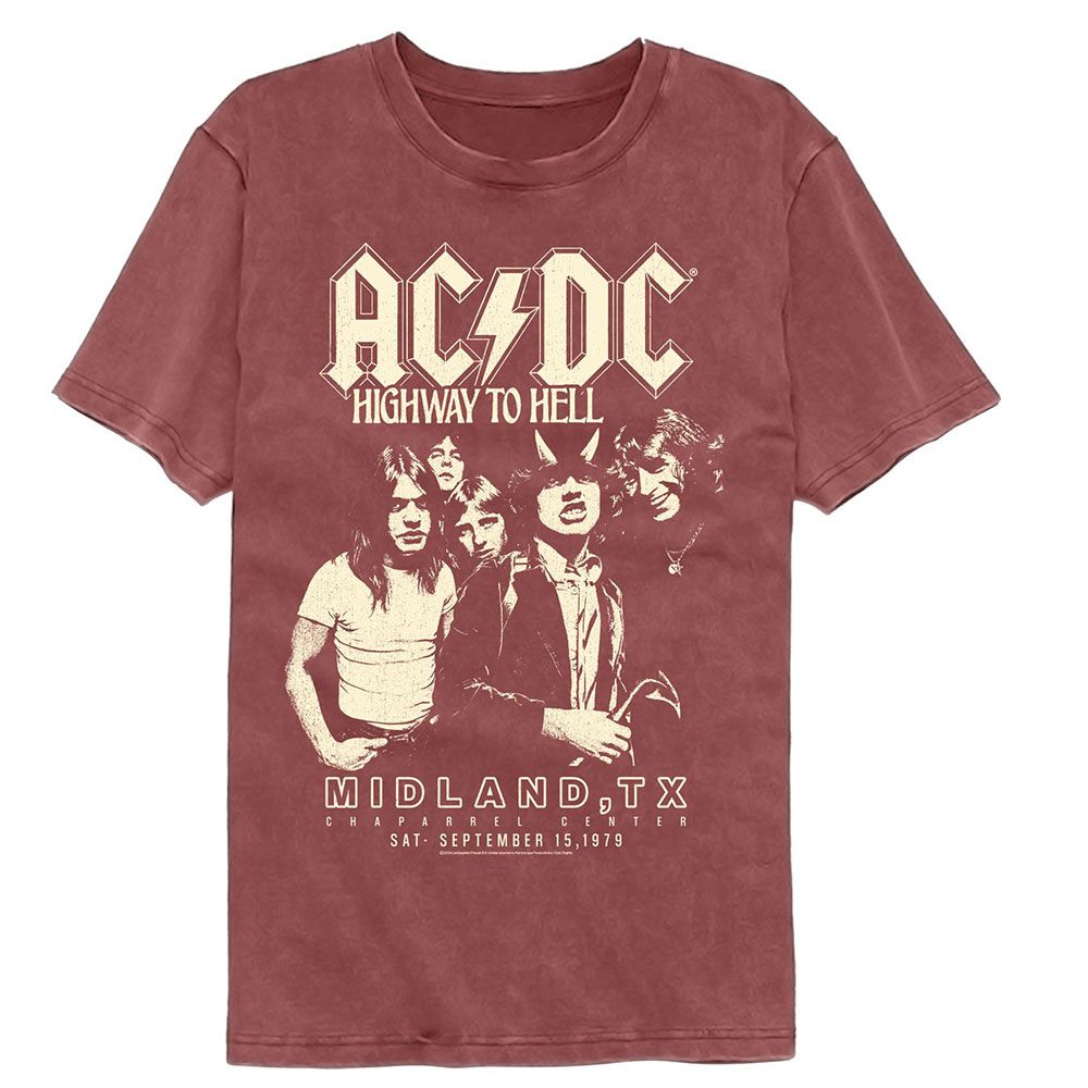 ACDC Highway to Hell Texas Comfort Colors T-Shirt product image 1