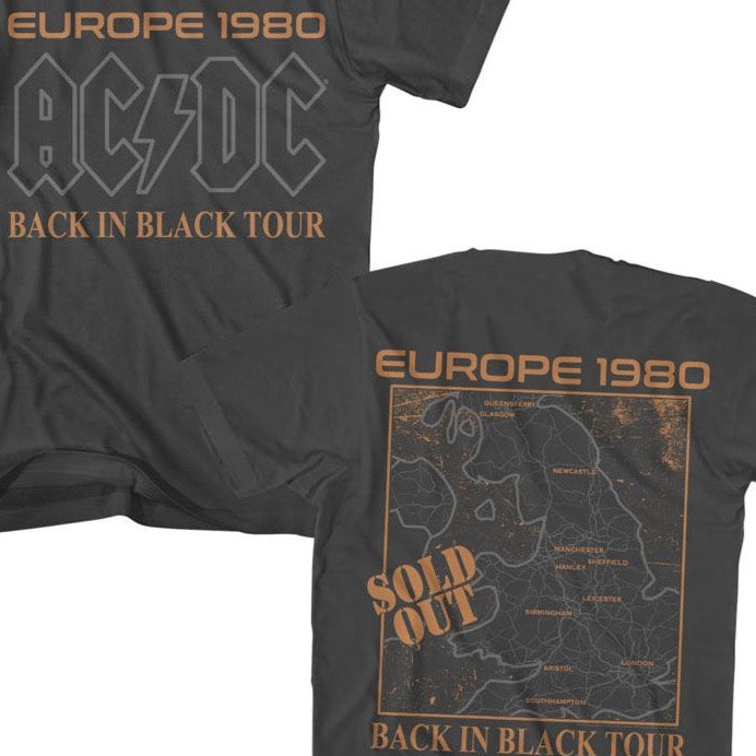 ACDC Europe 1980 T-Shirt product image 2