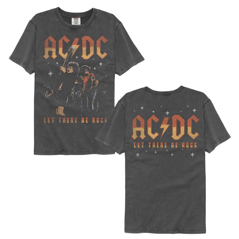 ACDC Let There Be Rock FB Comfort Colors T-Shirt product image 1