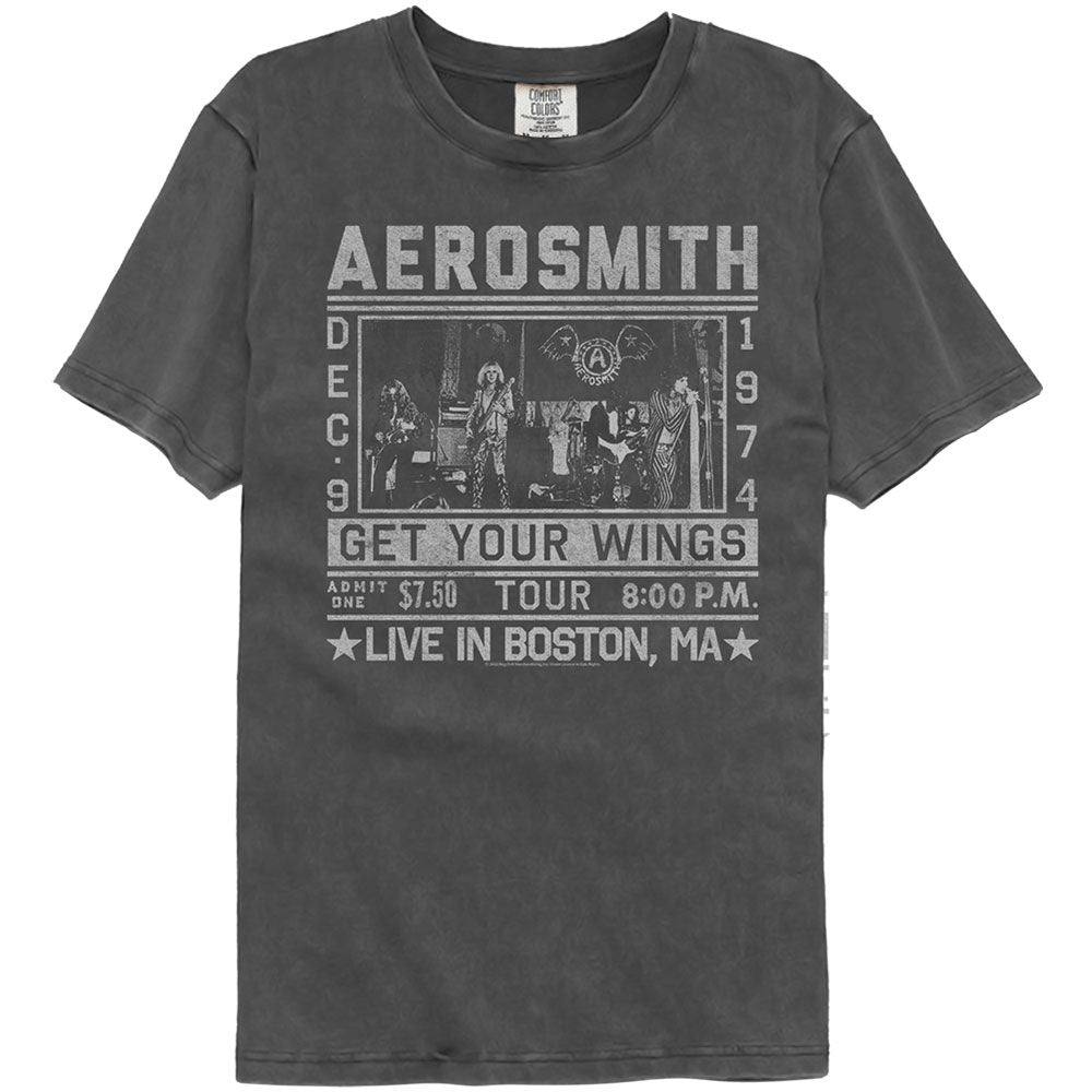 Aerosmith Wings Tour 74 Comfort Colors T-Shirt product image 1