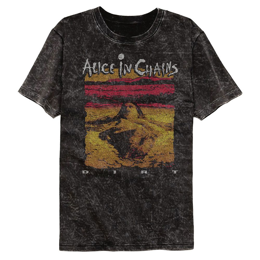 Alice In Chains Dirt Album Art Mineral Wash T-Shirt product image 1