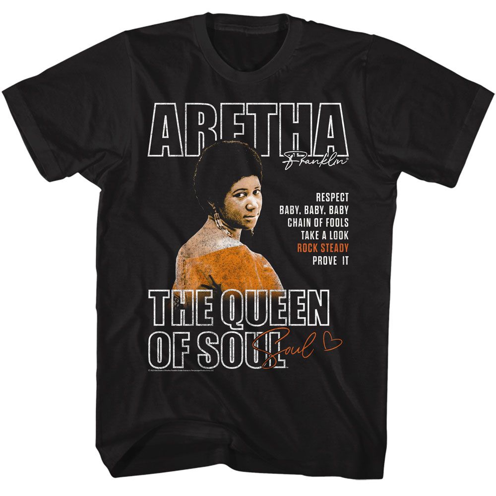 Aretha Franklin Queen Of Soul T-Shirt product image 1