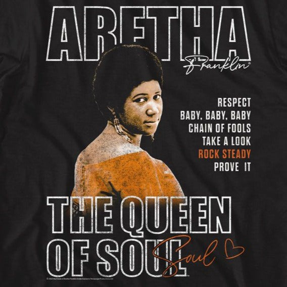 Aretha Franklin Queen Of Soul T-Shirt product image 2