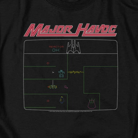Atari Major Havoc Screen T-Shirt product image 2