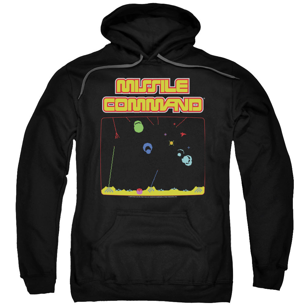 Men's Atari Missle Command Screen Pullover Hoodie product image 1