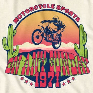 Bruce Brown Films Motorcycle Sports 71 T-Shirt product image 2