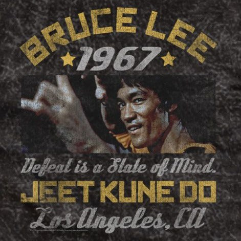 Bruce Lee Box Smirk Mineral Wash T-Shirt product image 2