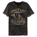 Bruce Lee Box Smirk Mineral Wash T-Shirt product image 1
