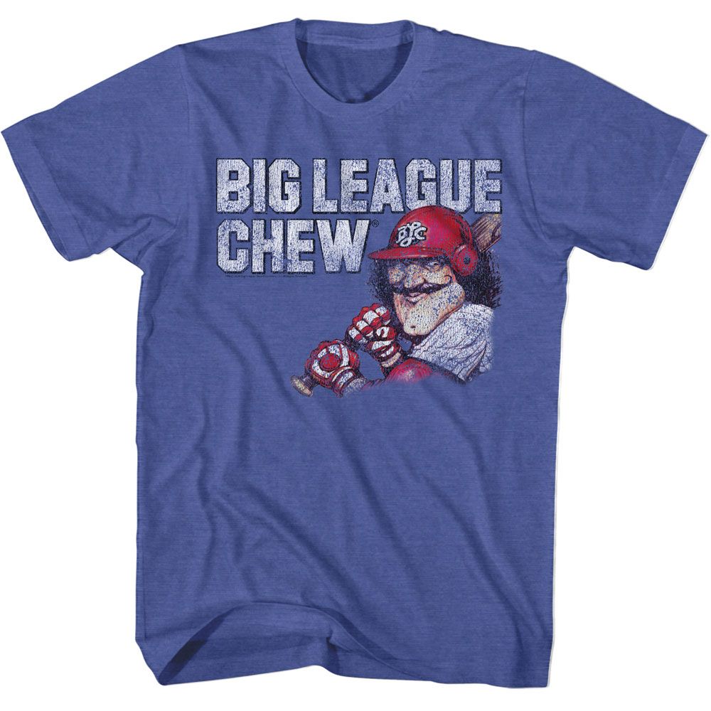 Big League Chew Vintage Moustache W Distress T-Shirt product image 1