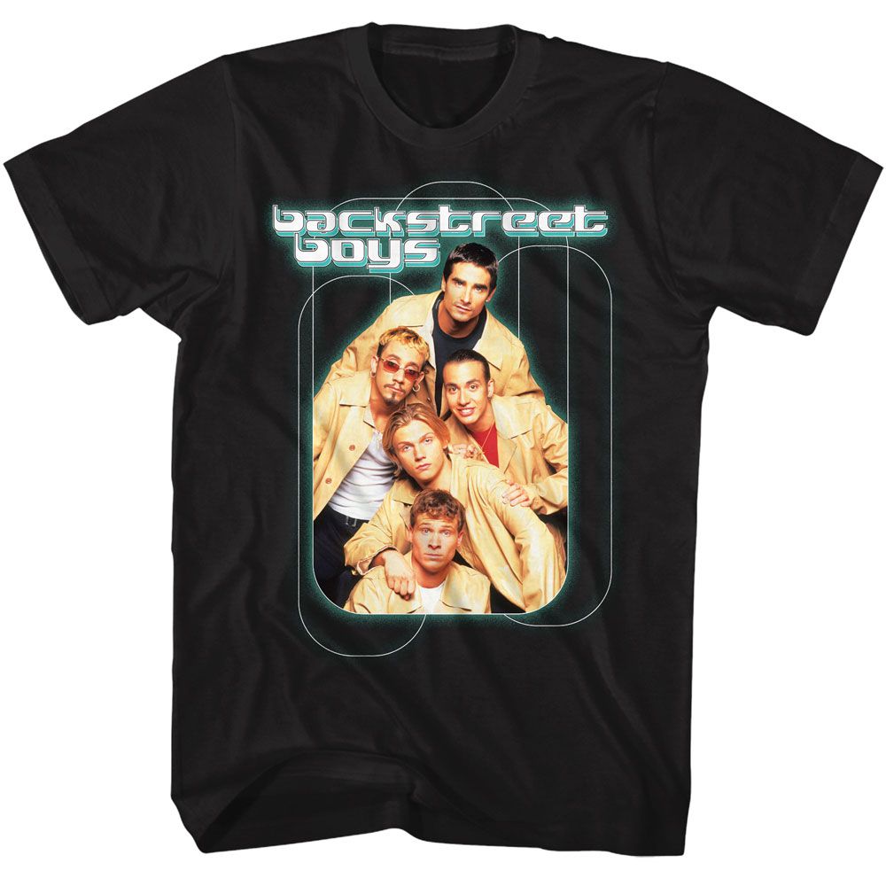 Backstreet Boys Loops With Teal Glow T-Shirt product image 1