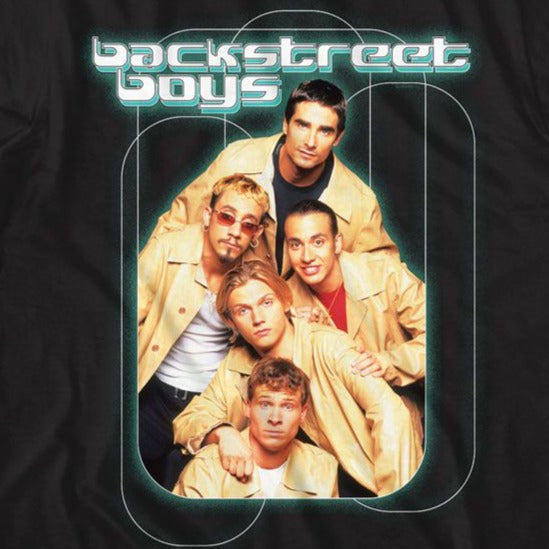 Backstreet Boys Loops With Teal Glow T-Shirt product image 2