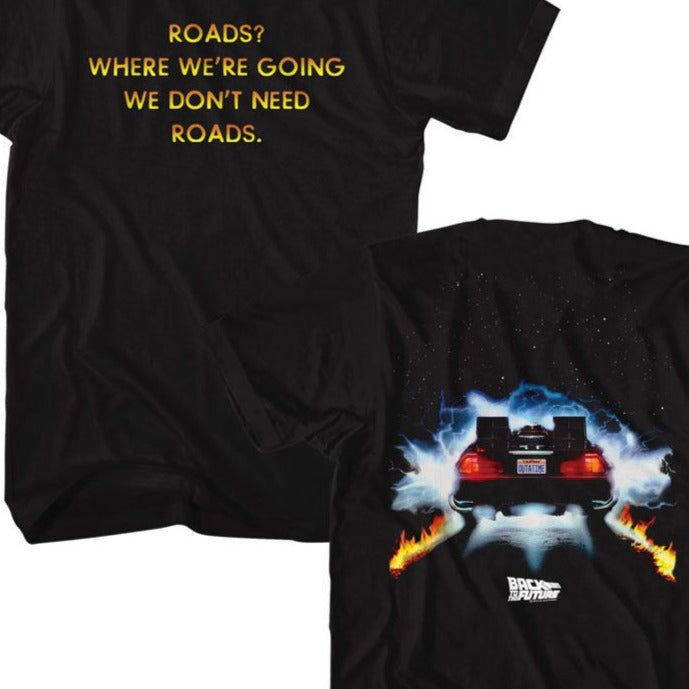 Back To The Future Roads T-Shirt product image 2