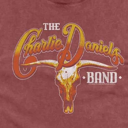 Charlie Daniels Band Cow Skull And Logo Comfort Colors product image 2