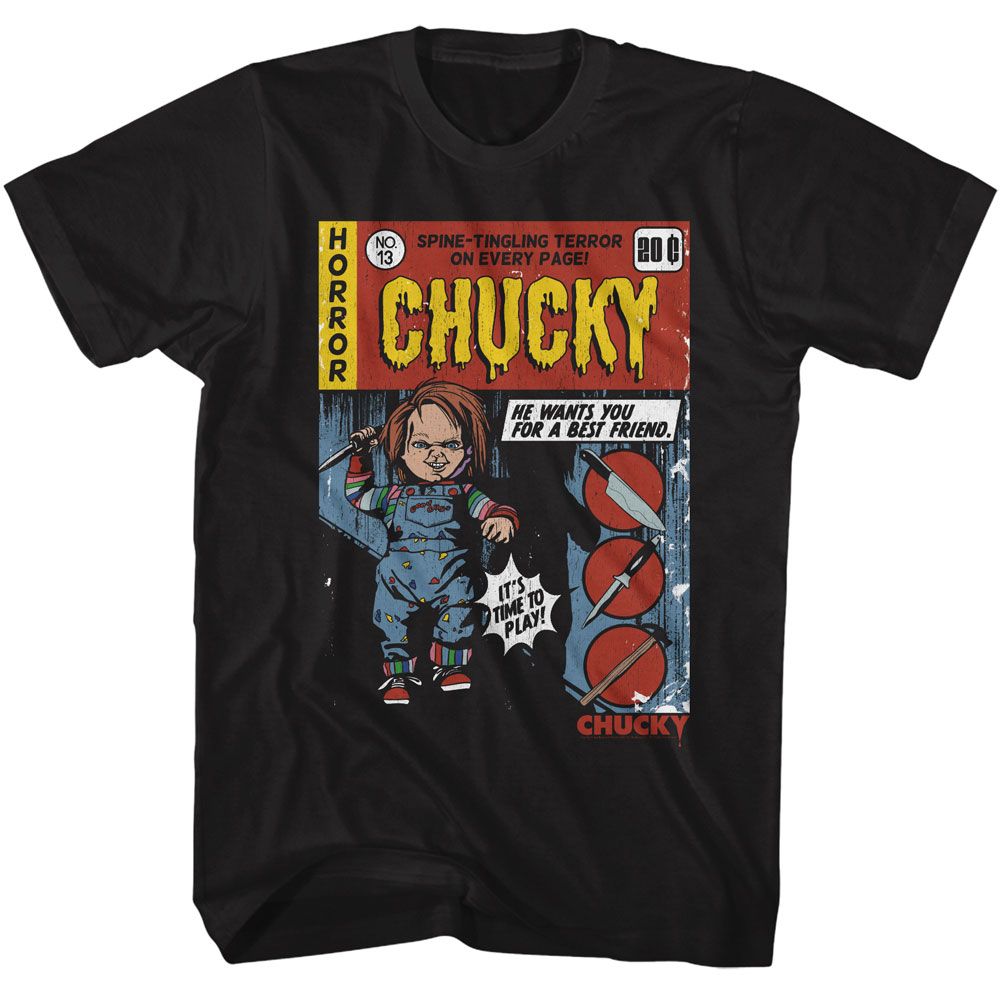 Chucky Comic T-Shirt product image 1