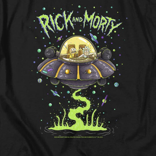 Rick and Morty Drunk Ship T-Shirt product image 2