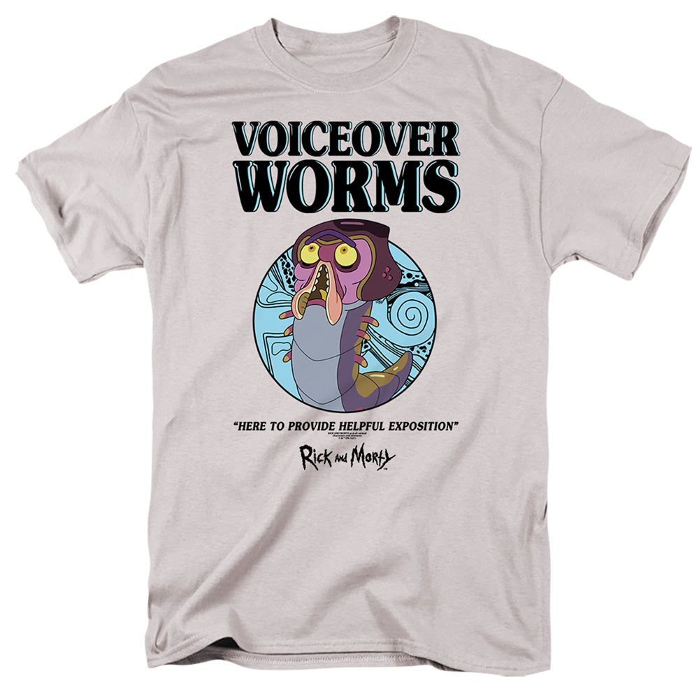 Rick and Morty Voiceover Worms T-Shirt product image 1