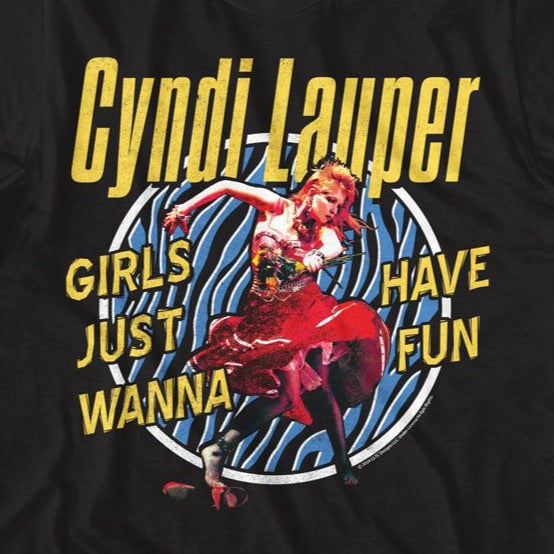 Cyndi Lauper Girls Just Wanna T-Shirt product image 2