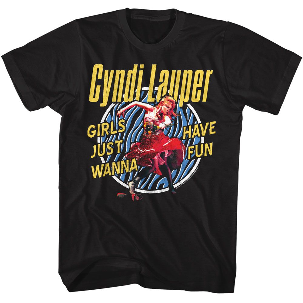 Cyndi Lauper Girls Just Wanna T-Shirt product image 1