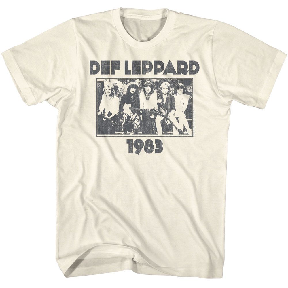 Def Leppard Monochrome 1983 T-Shirt product image 1