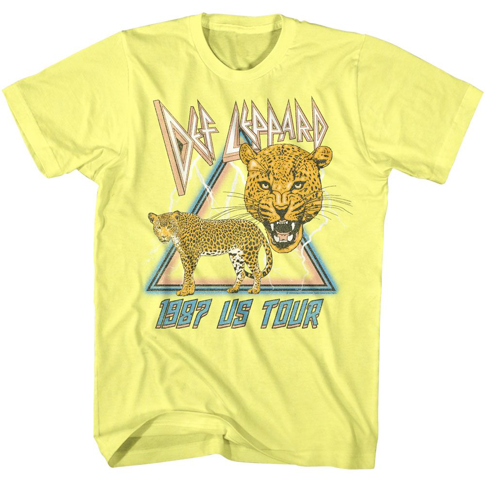 Def Leppard 1987 Lightning And Leopards 2 T-Shirt product image 1