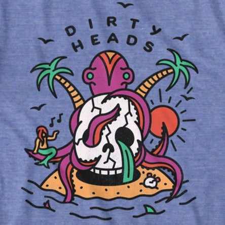 Dirty Heads Make Me Skull T-Shirt product image 2