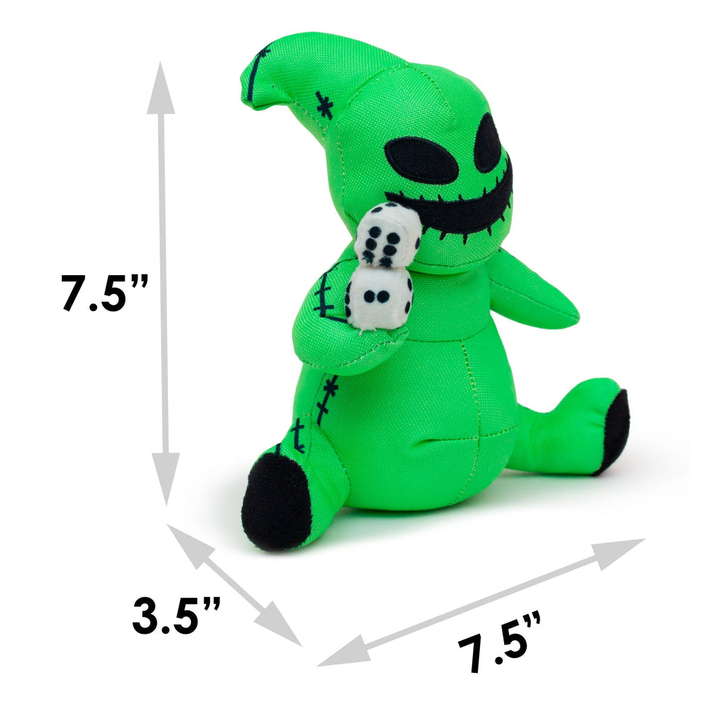 The Nightmare Before Christmas Oogie Boogie Dice Sitting Plush Squeaker Dog Toy