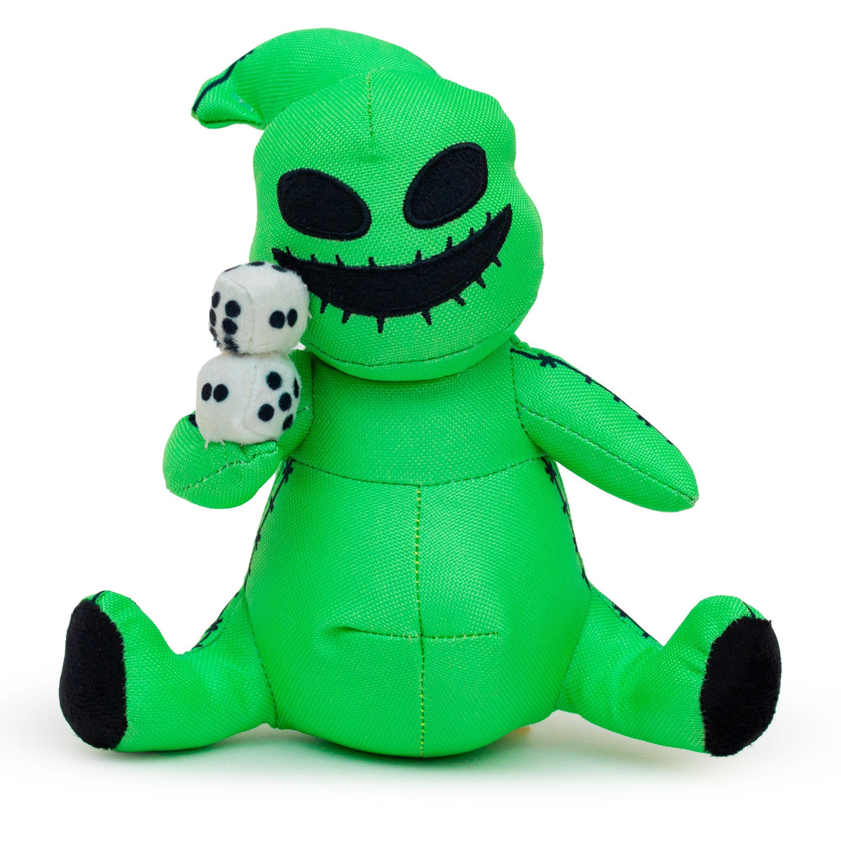 The Nightmare Before Christmas Oogie Boogie Dice Sitting Plush Squeaker Dog Toy