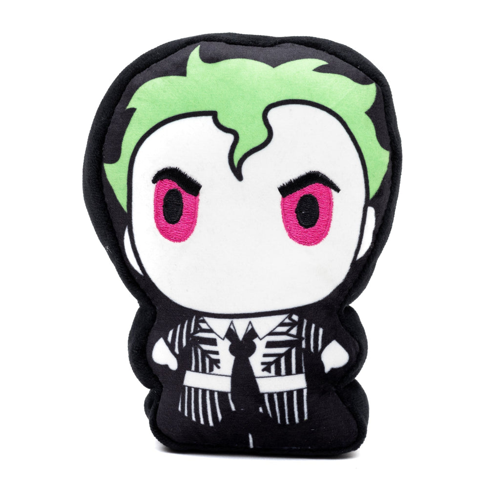 Chibi Beetlejuice Standing Pose Plush Squeaker Dog Toy