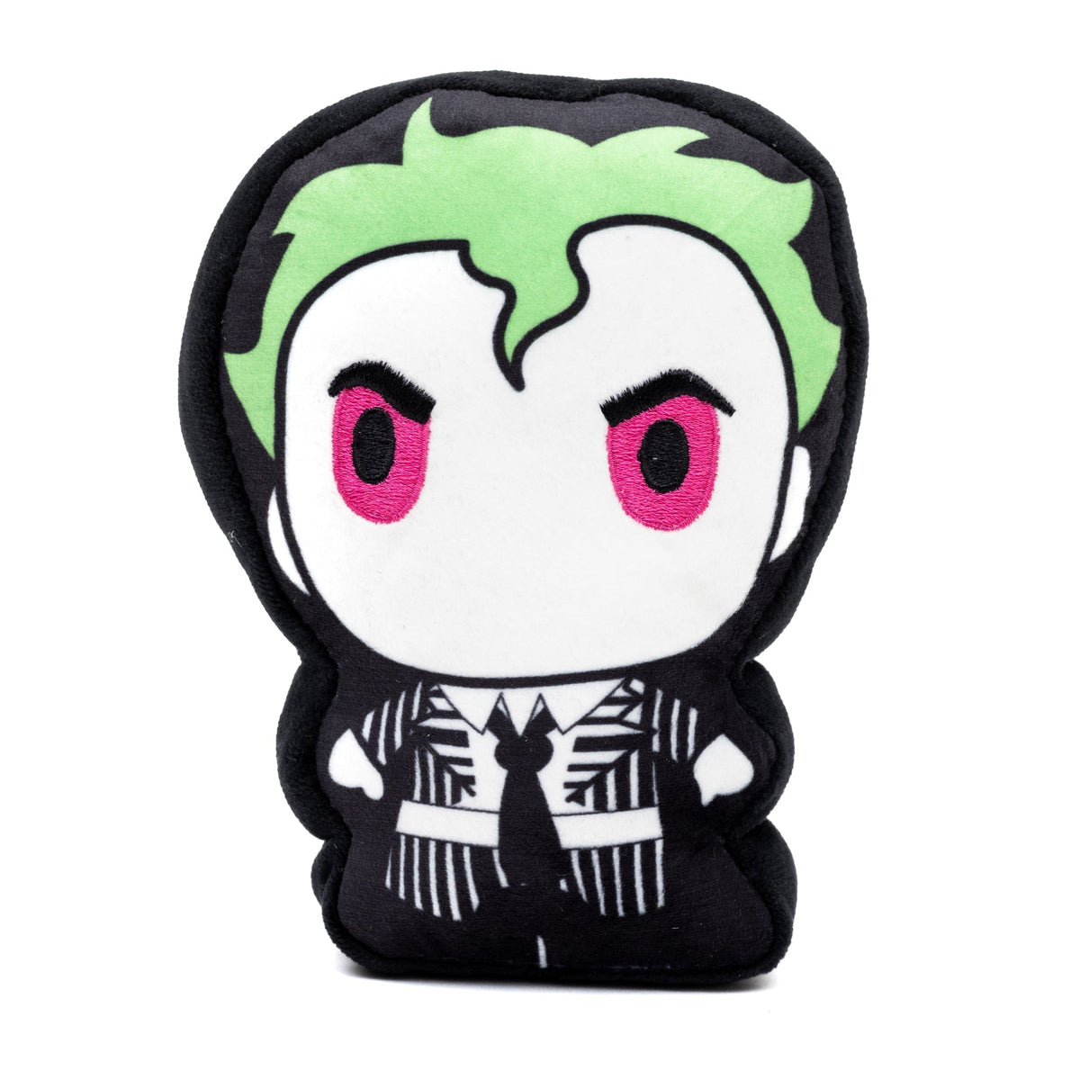 Chibi Beetlejuice Standing Pose Plush Squeaker Dog Toy