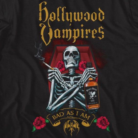 Hollywood Vampires Bad as I Am T-Shirt product image 2
