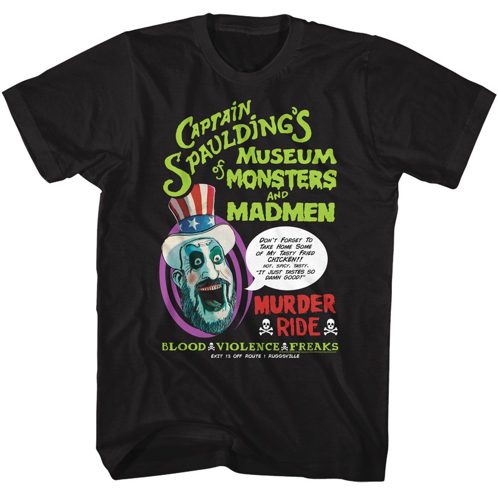 House Of 1000 Corpses Museum T-Shirt product image 1