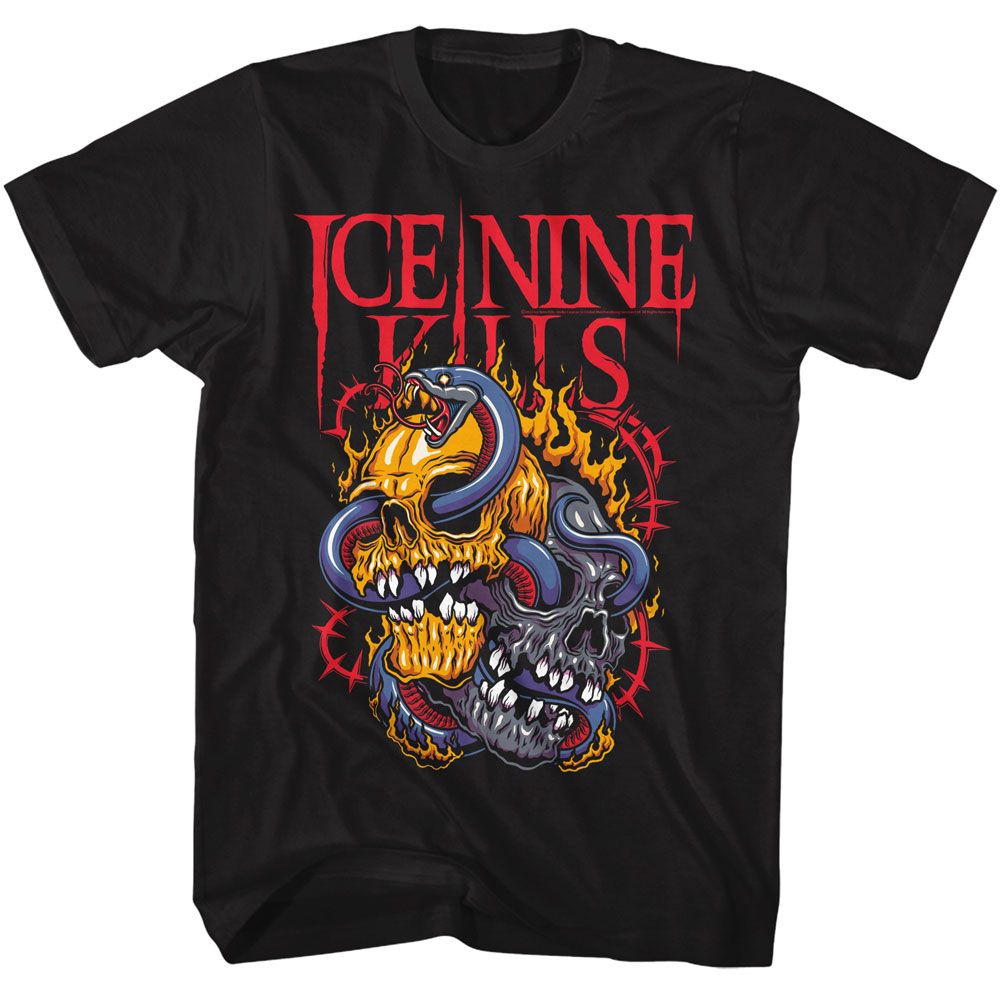 Ice Nine Kills Snake Skulls T-Shirt product image 1