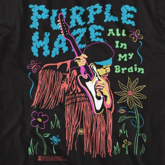 Jimi Hendrix All In My Brain T-Shirt product image 2