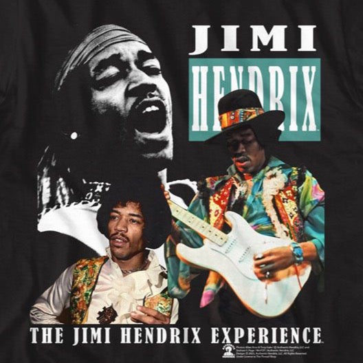 Jimi Hendrix Three Photos T-Shirt product image 2