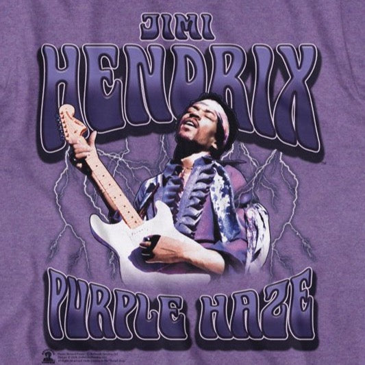 Jimi Hendrix Purple Haze Lightning T-Shirt product image 2