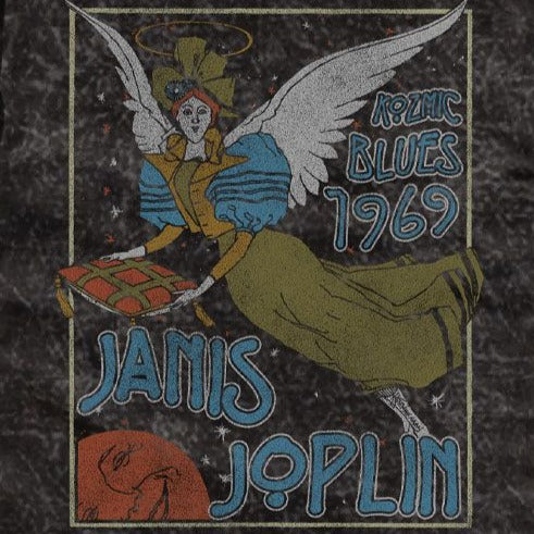 Janis Joplin Nouveau Angel Mineral Wash T-Shirt product image 2