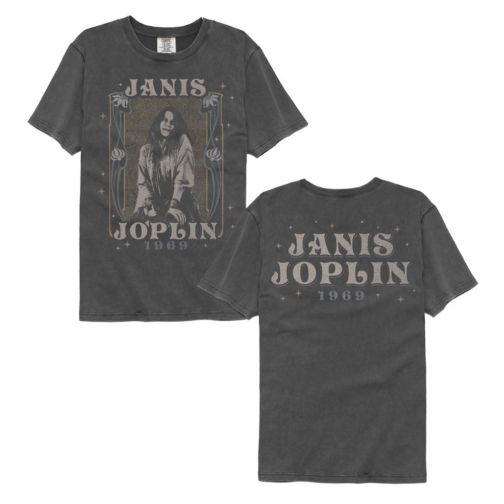 Janis Joplin Nouveau Frame 1969 Comfort Colors T-Shirt product image 1