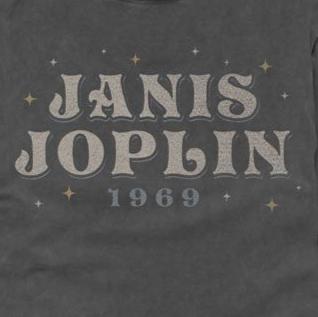 Janis Joplin Nouveau Frame 1969 Comfort Colors T-Shirt product image 3