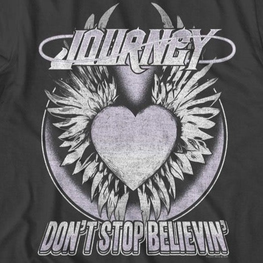 Journey Don't Stop Believing Heart T-Shirt product image 2