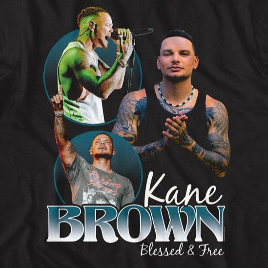 Kane Brown Blessed And Free Collage T-Shirt product image 2
