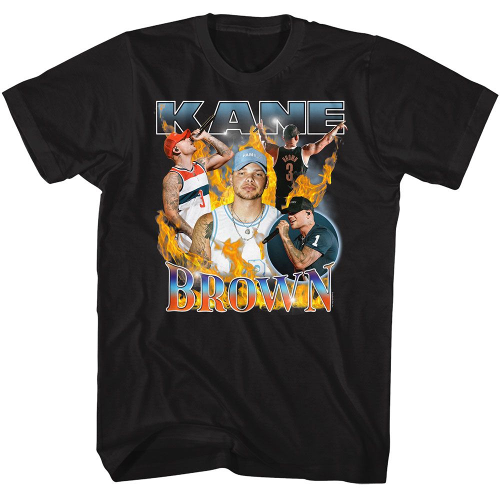 Kane Brown Fire Multi Image T-Shirt product image 1