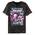 Killer Klowns Crazy Bunch Mineral Wash T-Shirt product image 1