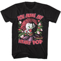 Killer Klowns Heart Pop T-Shirt product image 1