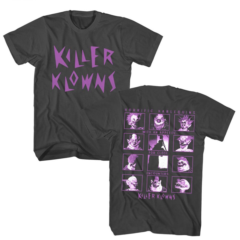 Killer Klowns Horrific Harlequins T-Shirt product image 1